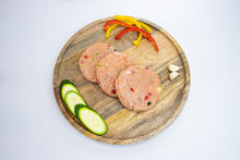 Carica l'immagine nel visualizzatore di Gallery, HAMBURGER DI POLLO PEPERONI E ZUCCHINE